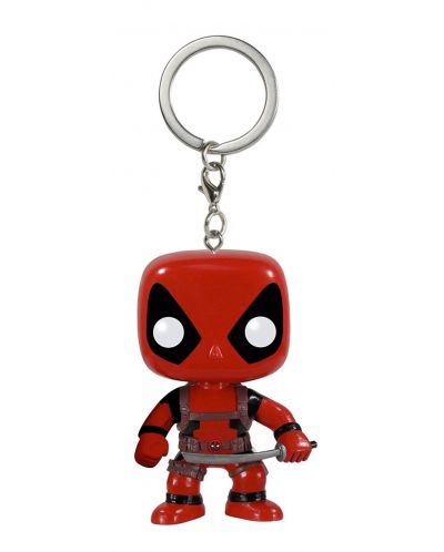 Ключодържател Funko Pocket Pop! Marvel: Deadpool, 4 cm - 1