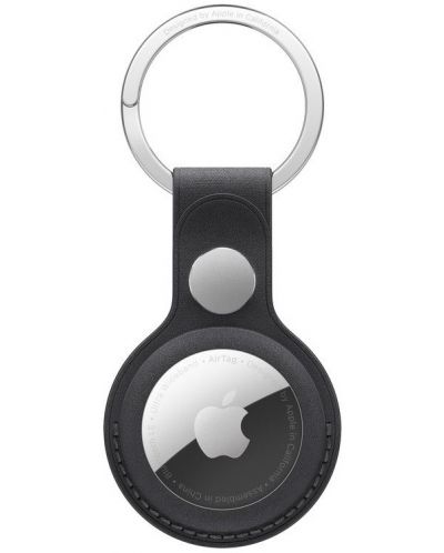 Ключодържател Apple - AirTag FineWoven Key Ring, черен - 1