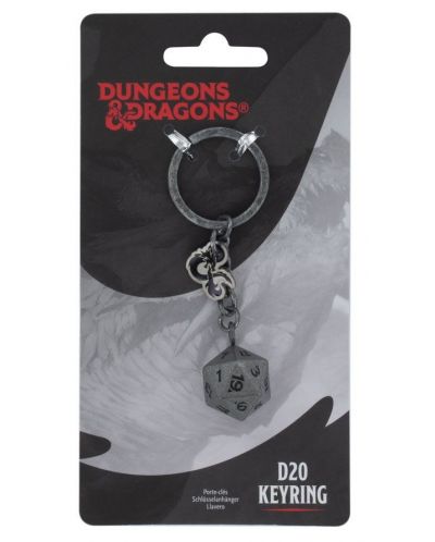 Ключодържател 3D Paladone Games: Dungeons & Dragons - D20 - 3