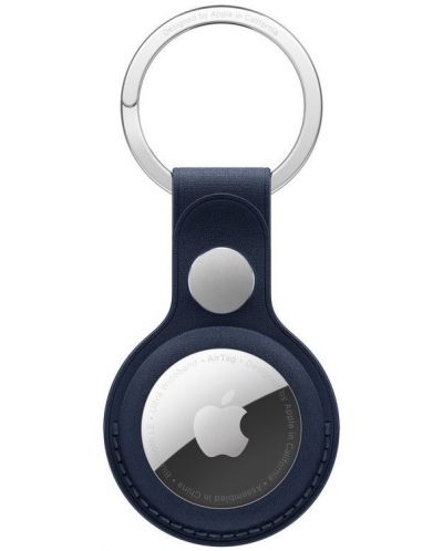 Ключодържател Apple - AirTag FineWoven Key Ring, Deep Blue - 1