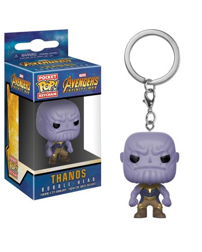 Ключодържател Funko Pocket Pop! Avengers: Infinity War - Thanos, 4 cm - 2