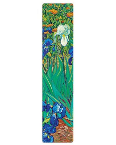 Книгоразделител Paperblanks Van Goghs Irises - заоблени краища - 1