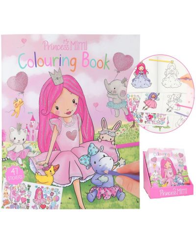 Книжка за оцветяване Depesche TopModel - Princess Mimi - 2