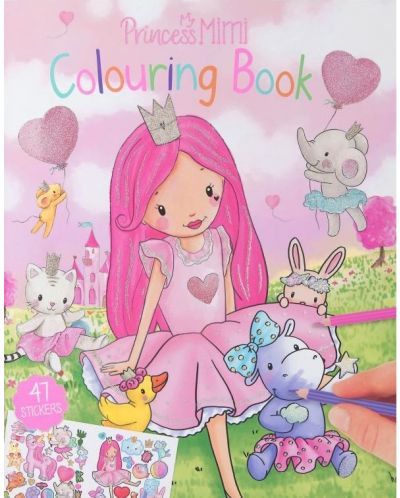 Книжка за оцветяване Depesche TopModel - Princess Mimi - 1