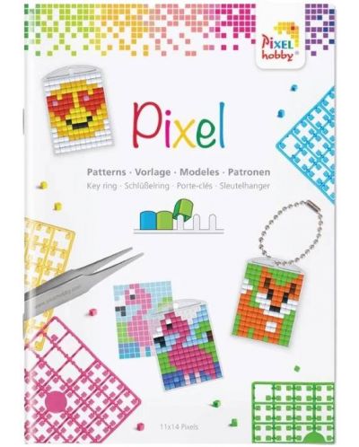 Книжка с модели за ключодържатели Pixelhobby - Classic - 1