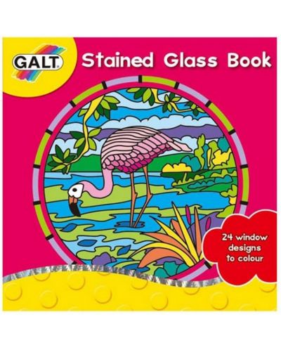 Книжка за оцветяване Galt - Картинки за стъкло - 1