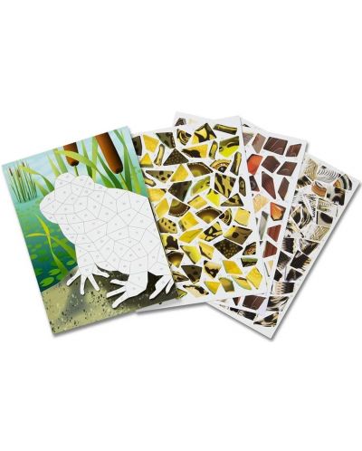 Книжка с мозайки от стикери Melissa & Doug - Природа - 2