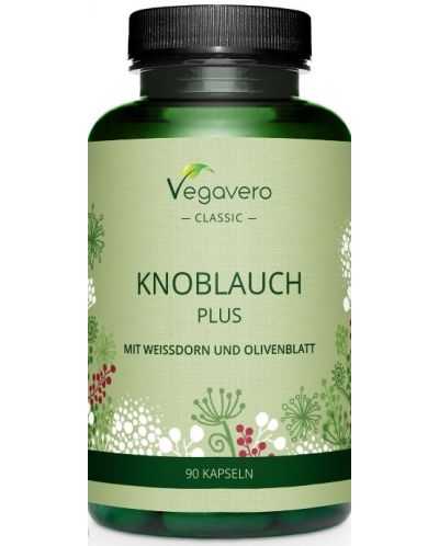 Knoblauch Plus, 90 капсули, Vegavero - 1