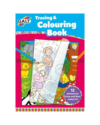 Книжка за прекопирване и оцветяване от Galt - 1