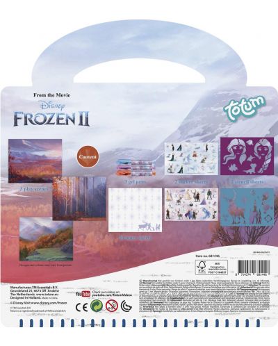 Книжка с активности Totum - Frozen II - 3