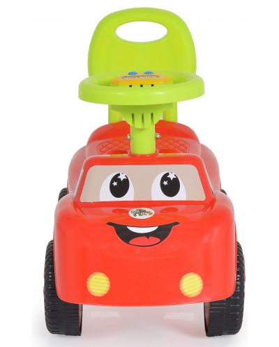 Кола за бутане Moni Toys - Keep Riding, червена - 2