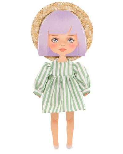 Комплект дрехи за кукла Orange Toys Sweet Sisters - Рокля на райета - 2