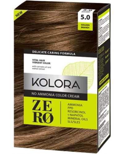 Kolora Zero Боя за коса, 5.0 Златист коняк - 1
