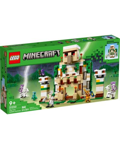 Конструктор LEGO Minecraft - Крепостта на Железния голем (21250) - 1