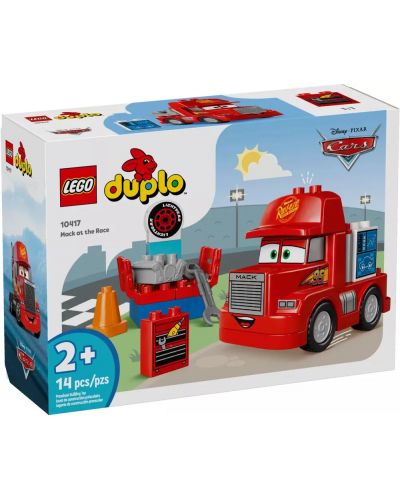 Конструктор LEGO Duplo - Мак на състезание (10417) - 1