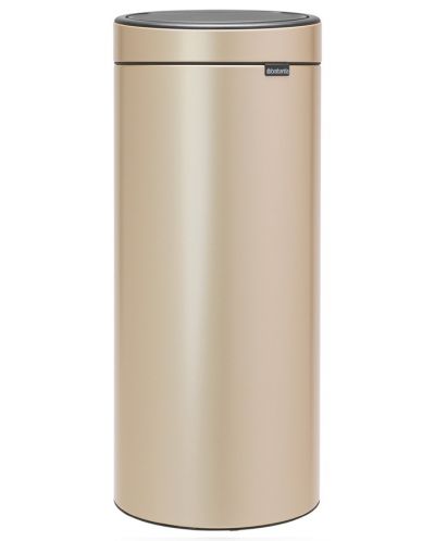 Кош за отпадъци Brabantia - Touch Bin New, 30 l, Champagne - 1