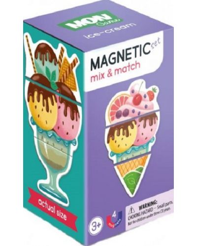 Комплект магнити Dodo - Сладоледи - 1