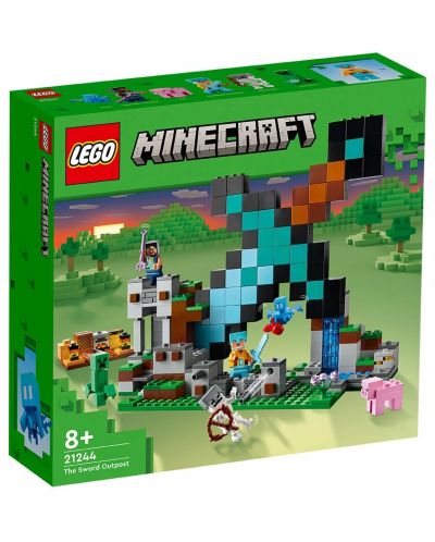 Конструктор LEGO Minecraft - Базата на меча (21244) - 1