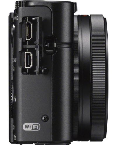 Компактен фотоапарат Sony - Cyber-Shot DSC-RX100 III, 20.1MPx, черен - 8