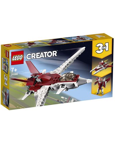 Конструктор LEGO Creator 3 в 1 - Футуристична летяща машина (31086) - 1