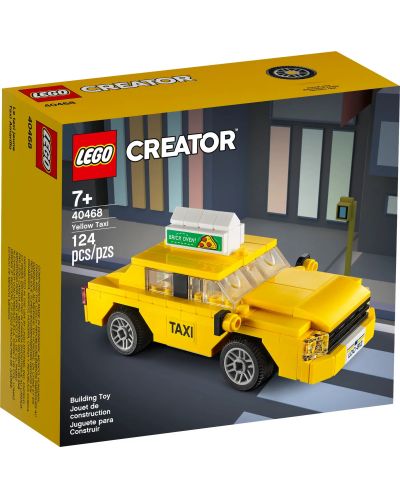 Конструктор LEGO Creator - Жълто такси (40468) - 1