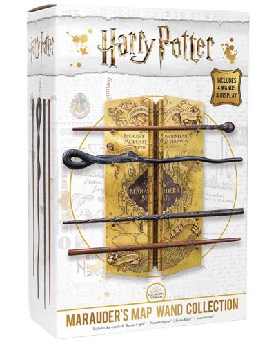 Комплект магически пръчки The Noble Collection Movies: Harry Potter - The Marauder's Wand - 3