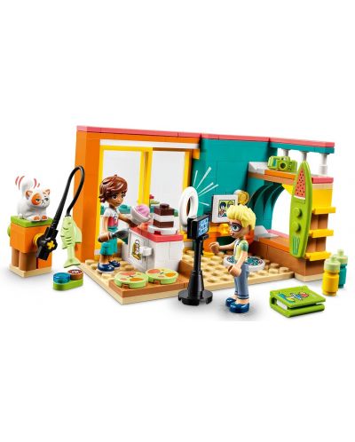 Конструктор LEGO Friends - Стаята на Лео (41754) - 4