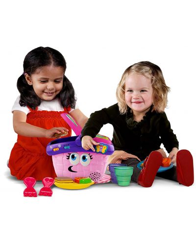 Детска играчка Vtech - Кошница за пикник, с форми за сортиране - 2