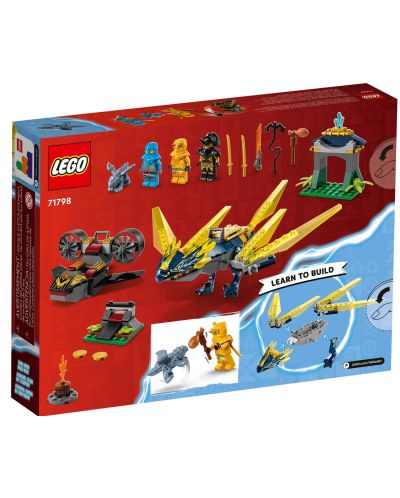 Конструктор LEGO Ninjago - Битката с дракони на Ния и Арин (71798) - 8