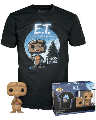 Комплект Funko POP! Collector's Box: Movies - E.T. (E.T. with Candy) (Special Edition) - 1