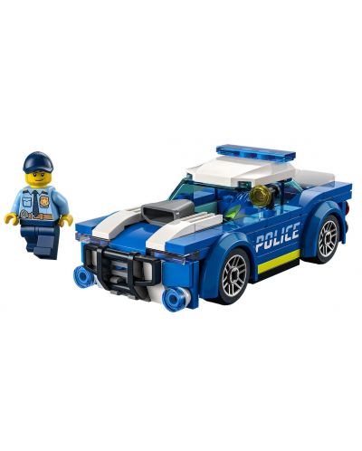 Конструктор LEGO City - Полицейска кола (60312) - 3