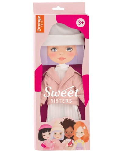Комплект дрехи за кукла Orange Toys Sweet Sisters - Розово яке - 1