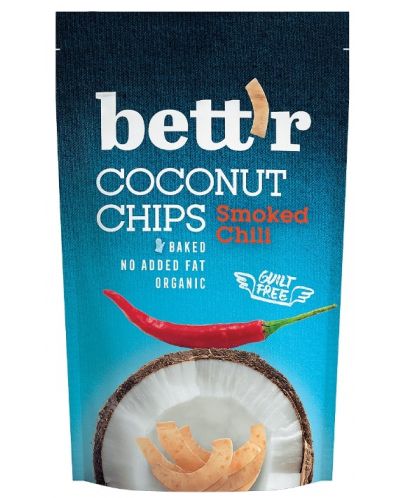 Кокосов чипс с чили, 70 g, Bett'r - 1