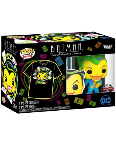 Комплект Funko POP! Collector's Box: DC Comics - Batman (The Joker) (Blacklight) (Special Edition) - 6