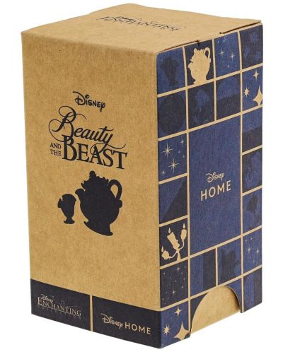 Коледна декорация Enesco Disney: Beauty And The Beast - Mrs Potts & Chips, 9 cm - 3