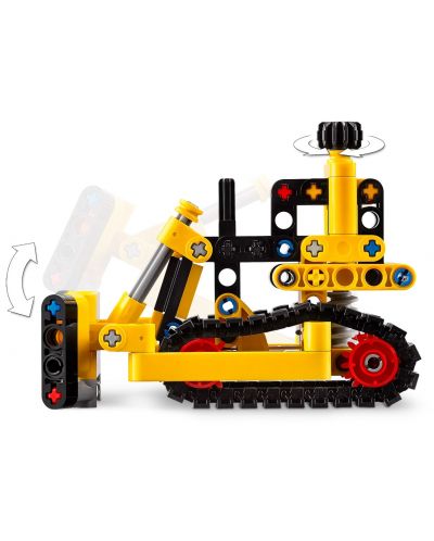 Конструктор LEGO Technic - Тежкотоварен булдозер (42163) - 3