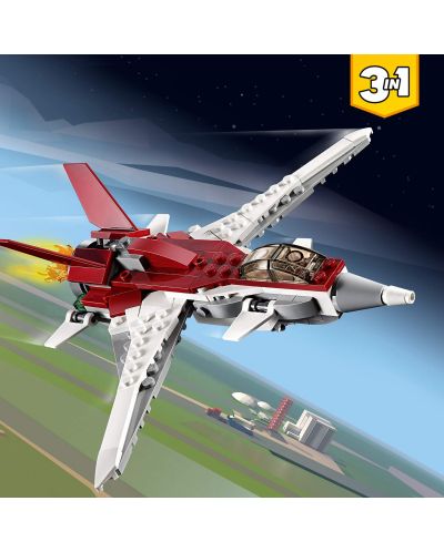 Конструктор LEGO Creator 3 в 1 - Футуристична летяща машина (31086) - 6