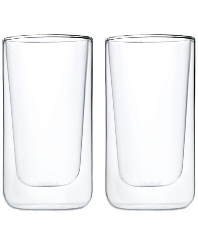 Комплект от 2 двустенни чаши Blomus - Nero, 320 ml - 1
