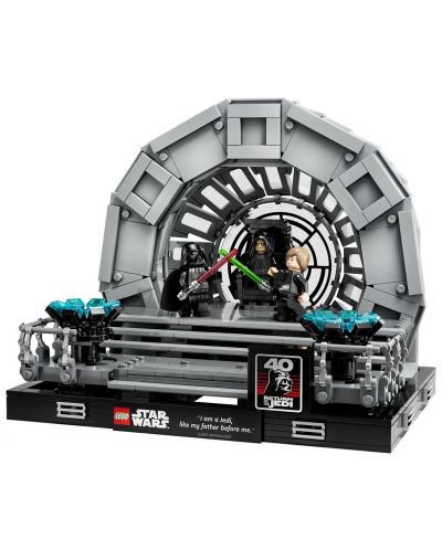 Конструктор LEGO Star Wars - Диорама на тронната зала на Императора (75352) - 2