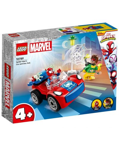 Конструктор LEGO Marvel Super Heroes - Док Ок и колата на Спайдърмен (10789) - 1