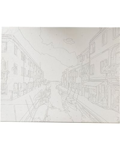 Комплект за рисуване по номера Centrum Office - Венеция - 2