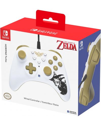 Контролер HORI - Horipad Turbo, Zelda (Nintendo Switch) - 5