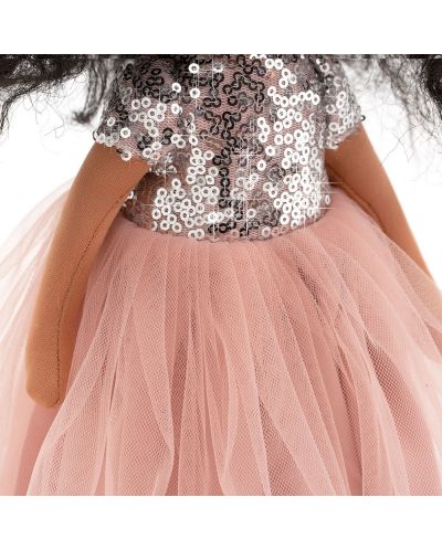 Комплект дрехи за кукла Orange Toys Sweet Sisters - Розова рокля с пайети - 3