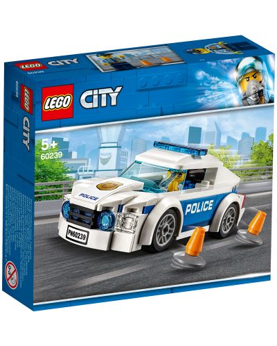 Конструктор Lego City - Полицейска патрулна кола (60239) - 1