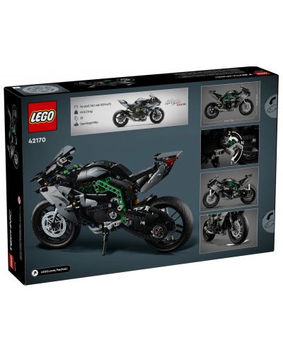 Конструктор LEGO Technic - Мотоциклет Kawasaki Ninja H2R (42170) - 2