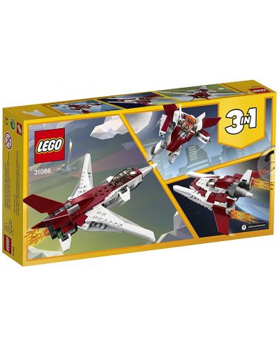 Конструктор LEGO Creator 3 в 1 - Футуристична летяща машина (31086) - 7