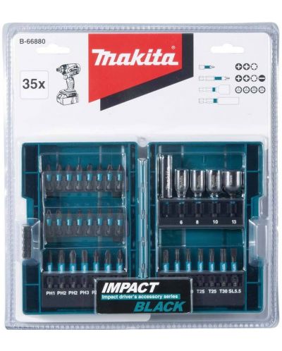 Комплект битове Makita - B-66880, 35 части - 4