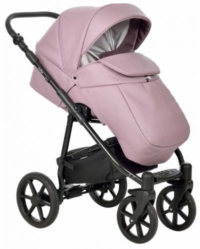 Комбинирана детска количка 3в1 Baby Giggle - Broco Eco, розова - 2