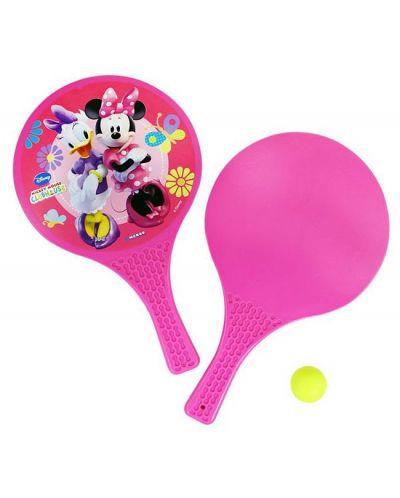 Комплект за тенис на маса Mondo - Minnie Mouse, хилки и топче - 2