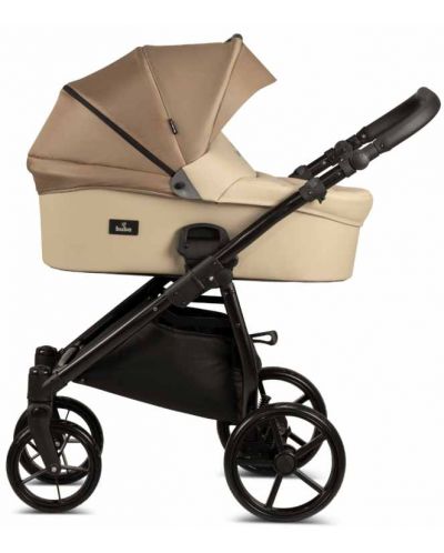 Комбинирана бебешка количка 3 в 1 Buba - Karina Light, Beige - 2
